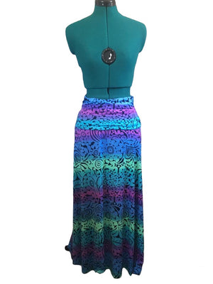 Maxi Convertible Dress in Ombre Tropical DBP